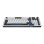 Teclado The G-Lab Keyz Elite 400 HE magnético compacto con RGB y switches Hall Effect