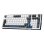 Teclado The G-Lab Keyz Elite 400 HE magnético compacto con RGB y switches Hall Effect