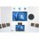 Conmutador HDMI inalámbrico Manhattan 1080p con 4 transmisores USB-C