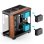 Boîtier PC Jonsbo TK-4 Wood Tour ATX Noir Acier Verre Aluminium Bois
