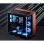 Boîtier PC Jonsbo TK-4 Wood Tour ATX Noir Acier Verre Aluminium Bois