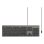 Teclado UNITEK SlimTap Ultra Light completo com switch de tesoura cinza