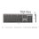 Teclado UNITEK SlimTap Ultra Light completo com switch de tesoura cinza