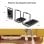 Kingsmith Walkingpad Mc21  Cinta De Correr, App Incluida, Doble Pantalla Led, Plegable, Negra