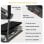 Kingsmith Walkingpad Mc21  Cinta De Correr, App Incluida, Doble Pantalla Led, Plegable, Negra