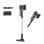 Akku-Staubsauger Hoover HFG10H 011 200W 20 Min Motorisierte Bürste Blau Grau
