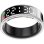 Anneau intelligent Avizar Saturn taille 8 Bluetooth IP68 Autonomie 5 jours Argent