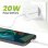 Carregador Rápido USB 20W Mayaxess com Cabo USB-C Design compacto