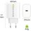Carregador Rápido USB 20W Mayaxess com Cabo USB-C Design compacto