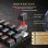 Clavier OVO mécanique gaming 104 touches switches rouges RGB rétroéclairage