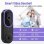 Interphone Vidéo WiFi OVO 1080p Vision nocturne Audio bidirectionnel