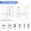 Serrure Intelligente OVO WiFi Bluetooth Ouverture Empreinte Digitale App Tuya