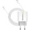 Carregador USB Rápido Mayaxess 20W USB-A Branco com Cabo USB-C