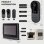 Interphone vidéo OVO Écran 4,3” HD 160° Audio bidirectionnel Vision nocturne