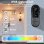 Interphone vidéo OVO Écran 4,3” HD 160° Audio bidirectionnel Vision nocturne