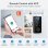 Serrure Intelligente OVO Bluetooth Ouverture Empreinte Digitale App TUYA IP65