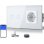 Interruptor inteligente OVO Wi-Fi con enchufe UE 16 A y control por voz Alexa Google