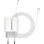Carregador USB 20W Mayaxess Carga Rápida com Cabo USB-C 1m Branco