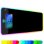 Gaming-Mousepad RGB OVO mit Kabelloser Qi-Ladung 15W und 800x300mm