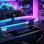 Gaming-Mousepad RGB OVO mit Kabelloser Qi-Ladung 15W und 800x300mm