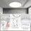 Plafond LED RGB 30W Réglable avec Télécommande Bluetooth WiFi Compatible Alexa