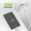 Cargador rápido USB Mayaxess 20W blanco con cable USB-C 1m protección térmica