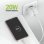 Carregador USB 20W Mayaxess branco com Cabo USB-C 1m, compacto