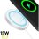 Cargador inalámbrico Mayaxess MS-VIRT-16E MagSafe 15 W aluminio blanco