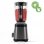 H.koenig Batidora De Vaso Mxk36 1,5l 1000w, Licuadora Potente Con Función Pica Hielo, Jarra De Cristal Graduada, 2 Velocidades + Pulse, Gris Antracite