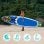 Funwater SUP-Board 335x83x15 cm mit Zubehör