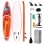 Tabla de paddle surf hinchable Funwater SUPFR01E 350x84x15 cm Roja