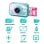 Fotocamera Istantanea Canal Toys Instant Camera 2.0 Flash Doppio Obiettivo Nero