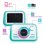 Fotocamera Istantanea Canal Toys Instant Camera 2.0 Flash Doppio Obiettivo Nero