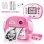 Fotocamera Istantanea Canal Toys Kids CLK 013 Flash Bianco e Nero Rosa
