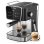 Cafetera Espresso Airmsen Mk-787g 1,8 L 20 bares con vaporizador y pantalla LCD