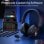 Casque Redragon Spectra Pro sans fil Bluetooth USB 7.1 Surround Noir