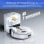Roborock Q7L5+ Set Robot aspirador con autovaciado 8000Pa antienredos AutoBoost alfombras blanco