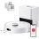 Roborock Q7L5+ Set Robot aspirador con autovaciado 8000Pa antienredos AutoBoost alfombras blanco
