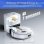 Roborock Q7L5+ Set Robot aspirador con autovaciado 8000Pa antienredos AutoBoost alfombras blanco