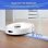 Roborock Q7L5+ Robot aspirador con autovaciado 8000Pa sistema antienredos AutoBoost alfombras blanco
