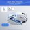 Roborock Q7L5+ Robot aspirador con autovaciado 8000Pa sistema antienredos AutoBoost alfombras blanco