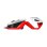 Ratón Mad Catz R.A.T.1 USB 3500 DPI Ambidextre Noir Rouge Blanc