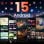 Fossibot F117 4G 8GB 256GB 6.75" Nero doppio display