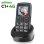 Artfone C1+4G 4G 1,8" Botones Grandes Botón SOS Base Carga Negro