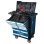 Carrello Attrezzi Mobile Scheppach TW1000 7 Cassetti 263 Pezzi Serratura a Cilindro