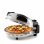 Ariete 918 Pizzaofen Kompakt 1200 W mit feuerfestem Stein Weiß Bis 400°C