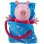 Peluche Peppa Pig Sleepover avec Lumière et Nana, Sac de Couchage et Poignée