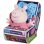 Peluche Peppa Pig Sleepover avec Lumière et Nana, Sac de Couchage et Poignée