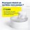 Fonte de Água para Gatos PetSafe Outlast HydroSpin 1,8 L Silenciosa Branca