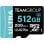 Carte microSD Team TULMSDX512GIA2V3022503 512GB Ultra rapide 200MB/s